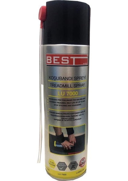 500ML Koşu Bandı Yağlayıcı Sprey Büyük Boy