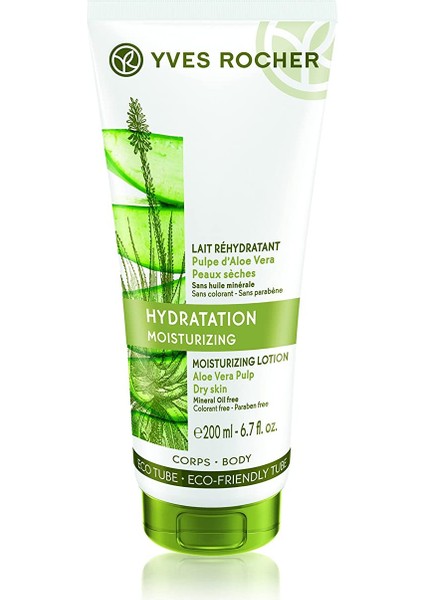 Aloe Vera Loción Hidratante Para Piel Seca, 200 ml