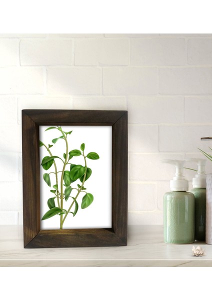 Gift Banyo Dekoratif Doğal Masif Ahşap Çerçeve 15X20CM-15 fiyatları