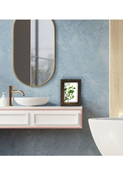 Gift Banyo Dekoratif Doğal Masif Ahşap Çerçeve 15X20CM-15 modelleri