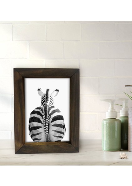 Gift Banyo Dekoratif Doğal Masif Ahşap Çerçeve 15X20CM-57 fiyatları