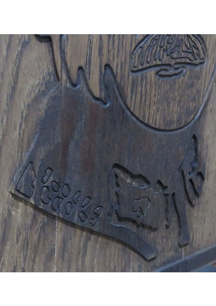 Gift Özel Yapım Atatürk Kabartma Figürlü Ahşap Çerçeveli Tablo modelleri