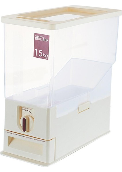 Mısır Gevreği Için Çok Amaçlı Mutfak Pirinç Kova Toz Geçirmez Organizatör Dağıtıcı (Yurt Dışından)