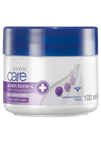 Care Even Tone-C Yüz Için Gece Kremi - 100ml