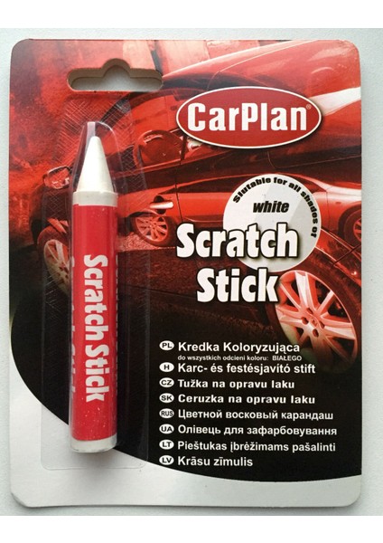 Scratch Stick / Çizik Giderici Maskeleyici Mum Beyaz