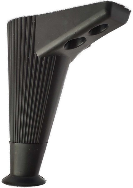 Çizgili Mobilya Baza Koltuk Kanepe Puf Tv Ünitesi Ayağı 1 Adet 15 cm Siyah Renk fiyatları