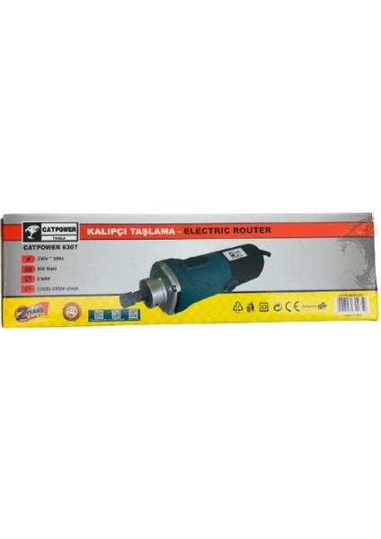 6307 Kalıpçı Taşlama 850 Watt 6 mm