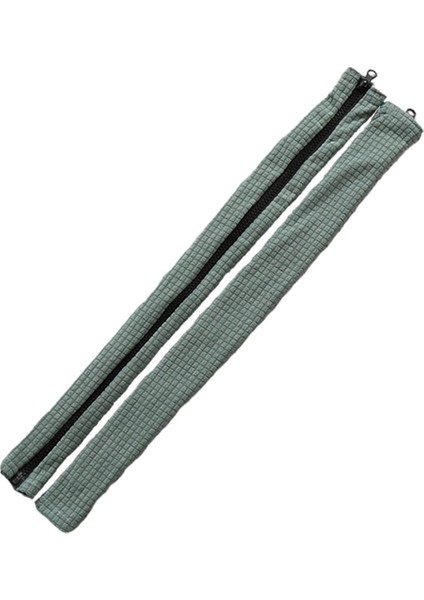 1 Çift Sandalye Kol Dayama Kapak Slipcover Bilgisayar Sandalye Kapak Yeşil (Yurt Dışından)