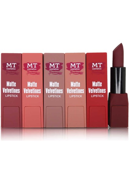 Matte Velvetines mt 6 Lı Ruj Seti Lipstick 01-06