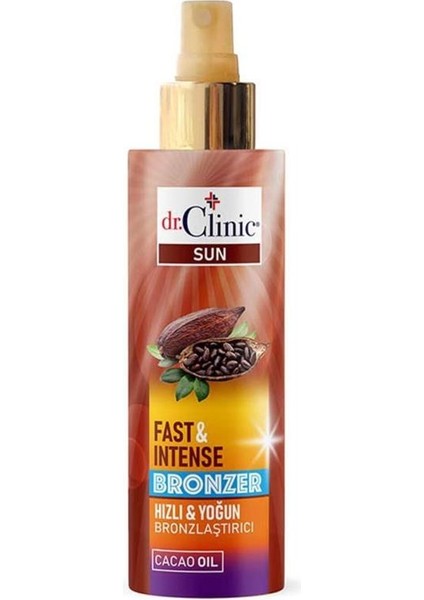 Dr. Clinic  Güneşe Karşı Yoğun Bronzlaştırıcı Sprey 150 ml