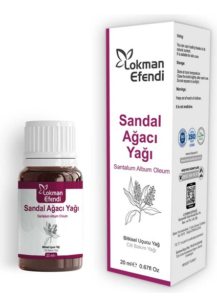 Lokman Efendi Sandal Ağacı Yağı 20 cc