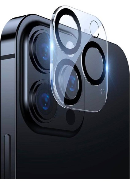 iPhone 13 Pro-13 Pro Max Full Çerçeve Kamera Lens Koruyucu 2 Adet Set SGQK000102