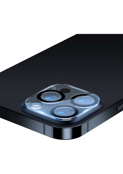 iPhone 13 Pro-13 Pro Max Full Çerçeve Kamera Lens Koruyucu 2 Adet Set SGQK000102