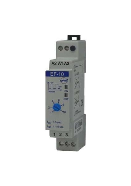 Ef-10 Zaman Ayarlı Flaşörlü Röle