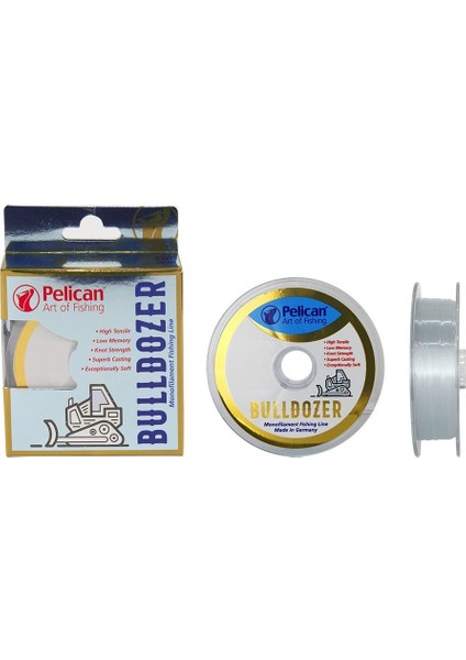 Bulldozer 0,20 mm 175 mt Misina Su Mavisi