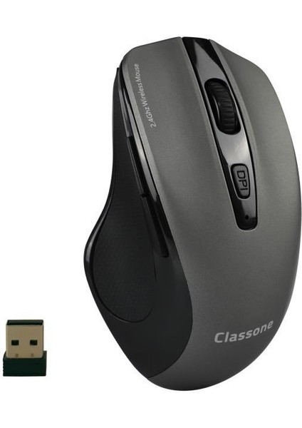 WL600 Serisi Kablosuz Mouse -Siyah/gri