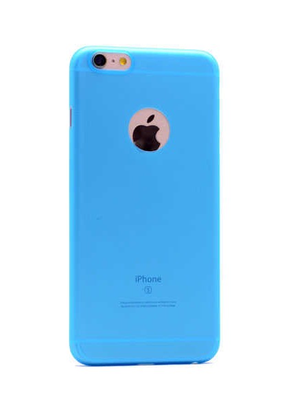 - Apple iPhone 7 Plus - Kılıf 1.Kalite Mat Ultra İnce PP Kapak - Mavi