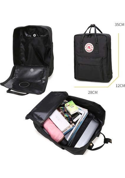 509 Öğrenci Oxford Schoolbag Eğlence Su Geçirmez Sırt Çantası (Yurt Dışından) modelleri