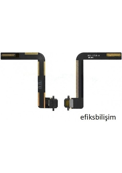 Ipad 5 Air A1474 A1475 USB Şarj Soket Flex Siyah