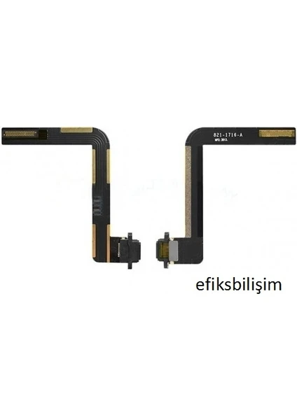 Ipad 5 Air A1474 A1475 USB Şarj Soket Flex Siyah