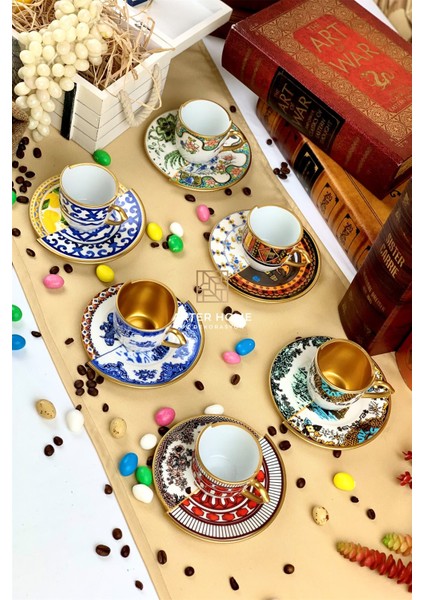 Hibrit 6'lı Fincan Takımı