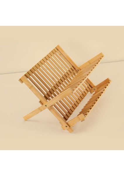 Bulaşıklık Bambu 2 Katlı