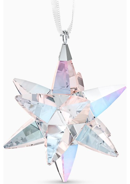 5545450 Swarovski Ev Dekorasyonu Star Ornament, Shımmer, Medıum