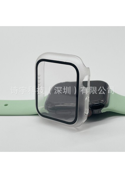 Apple Watch 2 3 4 5 6 Se (38 mm) Uyumlu Kılıf Kasa ve Ekran Koruyucu 360 Tam Koruma