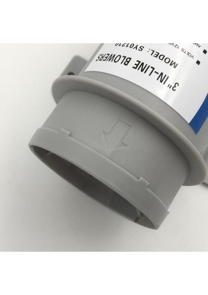 3 "sessiz Operasyonlu Blower Blinge 12V Düşük Beyaz Beraberlik (Yurt Dışından)