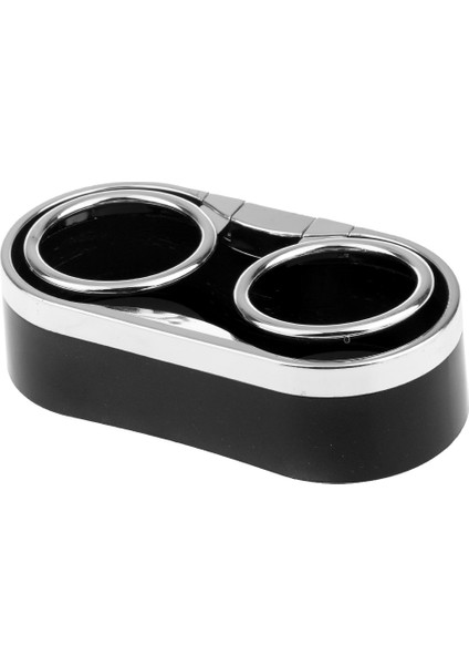Otomatik Çift Bardak Tutucu Stand - Siyah (Yurt Dışından)