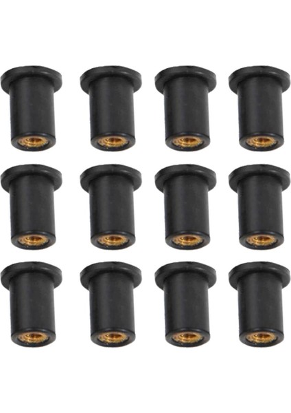 12 Adet Kauçuk Kuyu Somun M5 Metrik Vida Welnuts Motosiklet Ön Cam (Yurt Dışından) fırsatları