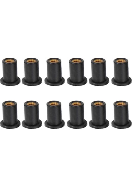 12 Adet Kauçuk Kuyu Somun M5 Metrik Vida Welnuts Motosiklet Ön Cam (Yurt Dışından) indirimleri