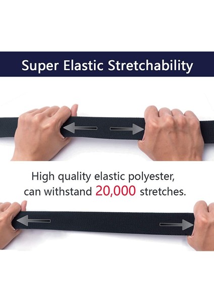 Outdoor Stretch Kemer 4cm - Haki