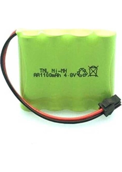 Tnl 4.8V 1100MAH Siyah Soketli Oyuncak Araba Pili