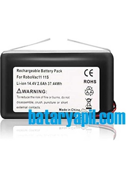 Eufy Robovac V11 Uyumlu Li-Ion Muadil Batarya