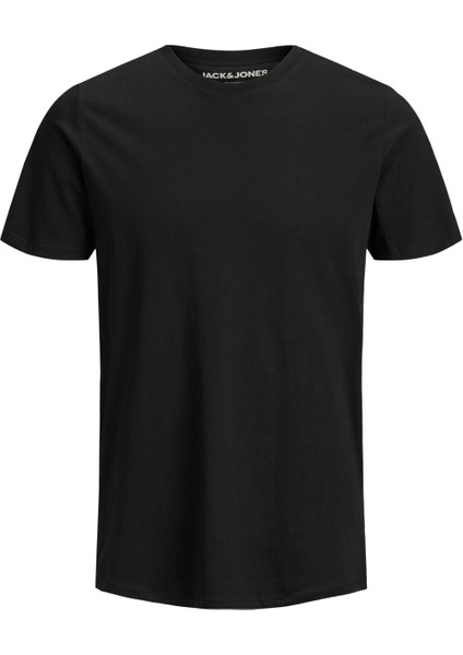 Organic Basic Erkek Siyah Tişört (12158482-B)