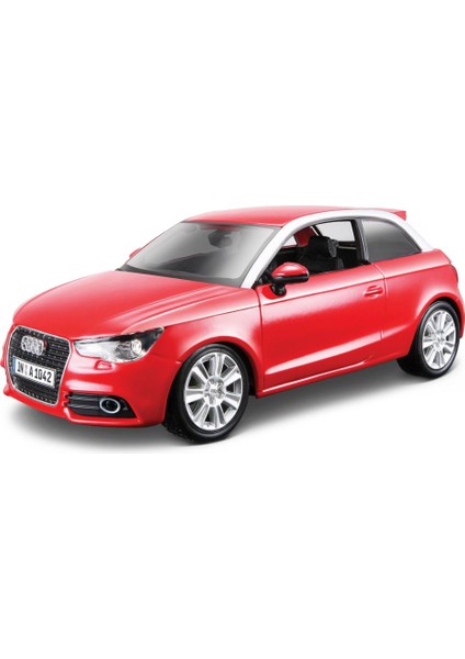 1:24 Audi A1 Model Araba - Kırmızı