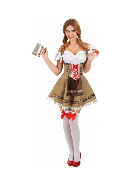 Oktoberfest Alman Kadın Kostümü