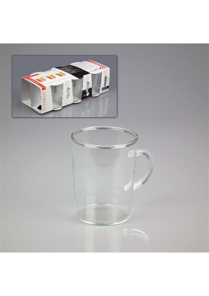 6 Adet Balsa Cam Kupa Termisil Isıya Dayanıklı Bardak 200 ml