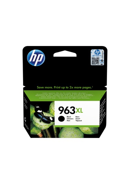 963XL 3JA30AE Siyah Kartuş Yüksek Kapasite Officejet Pro 9010, 9020 Serisi