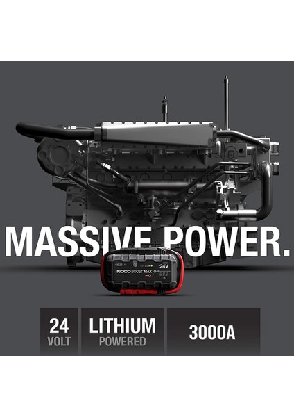 Genius GB251 24V 3000AMP Ultrasafe Lityum Akü Takviye modelleri