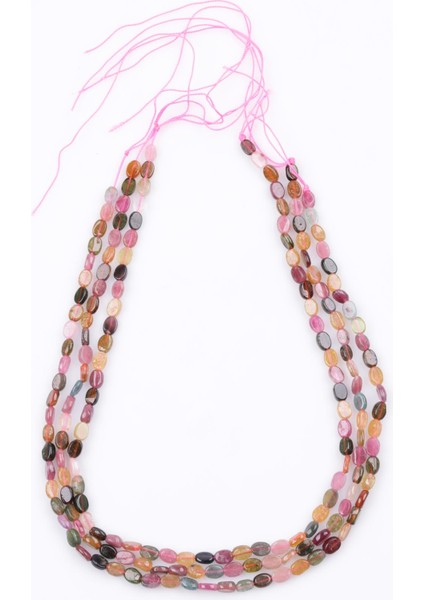 Turmalin Doğal Taş Dizi Şekilsiz Kesim