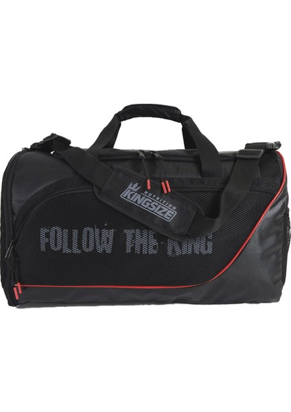 Kingsize Follow The King Spor Çanta Siyah