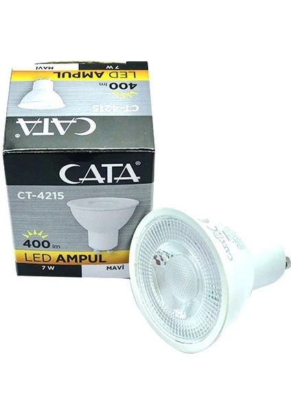 LED Ampul 7W GU10 Mavi Işık CT-4215