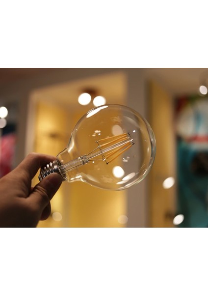 LED Ampul 6W Rustik CT-4354 Beyaz Işık 3200 K