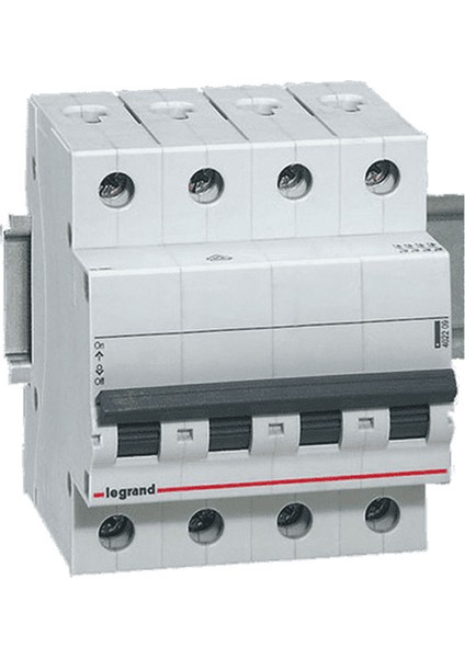 Trifaze Nötr Kesmeli 4X25A C Tipi Otomatik Sigorta 6ka 403706