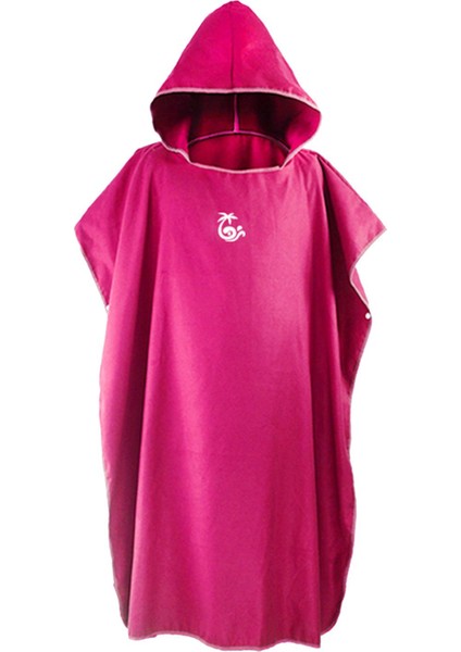 Mikrofiber Sörf Panço Değişen Robe Wetsuit Yumuşak Yüzme Fuşhsine (Yurt Dışından) fiyatları