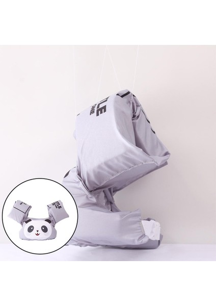 Çocuklar Yüzme Şamandıra Yardımcısı Yardımcı Jumper Yüzer Kol Bankası Havuz Su Yüzen Gri Panda (Yurt Dışından) fiyatları