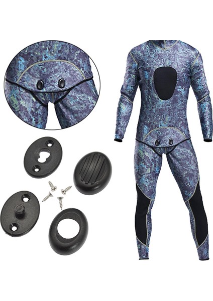 Wetsuit Raptiye Dalış Takım Elbise Yüzme Serbest Dövme Suit Slayt Toka Siyah (Yurt Dışından) indirimleri