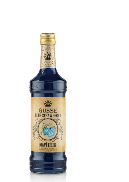 Mavi Çilek Aromalı Kokteyl Şurup 70 cl